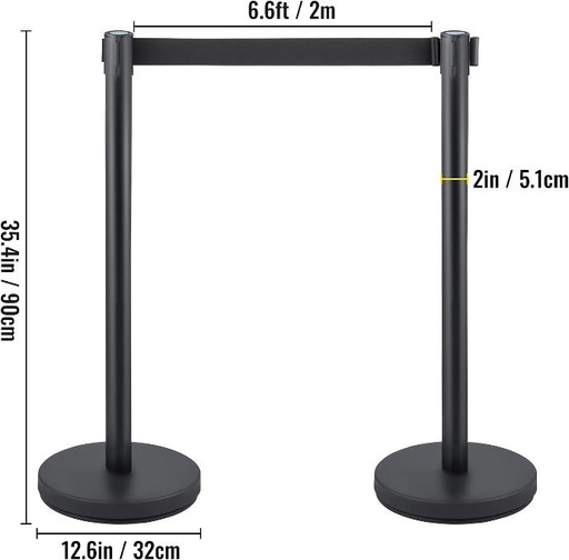 2 Poteaux de Guidage